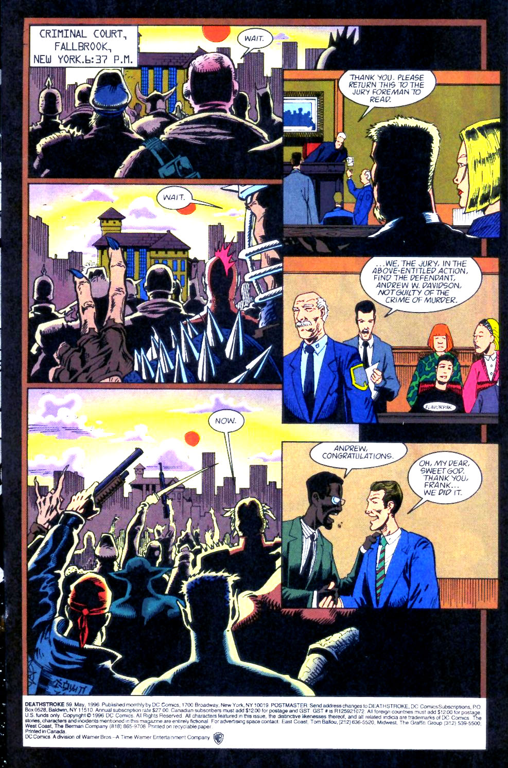 Read online Deathstroke (1991) comic -  Issue #59 - 2