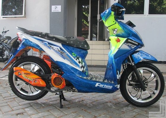50 Gambar Modifikasi Honda Beat Terkeren & Terbaru 2017 | Gtx Concept