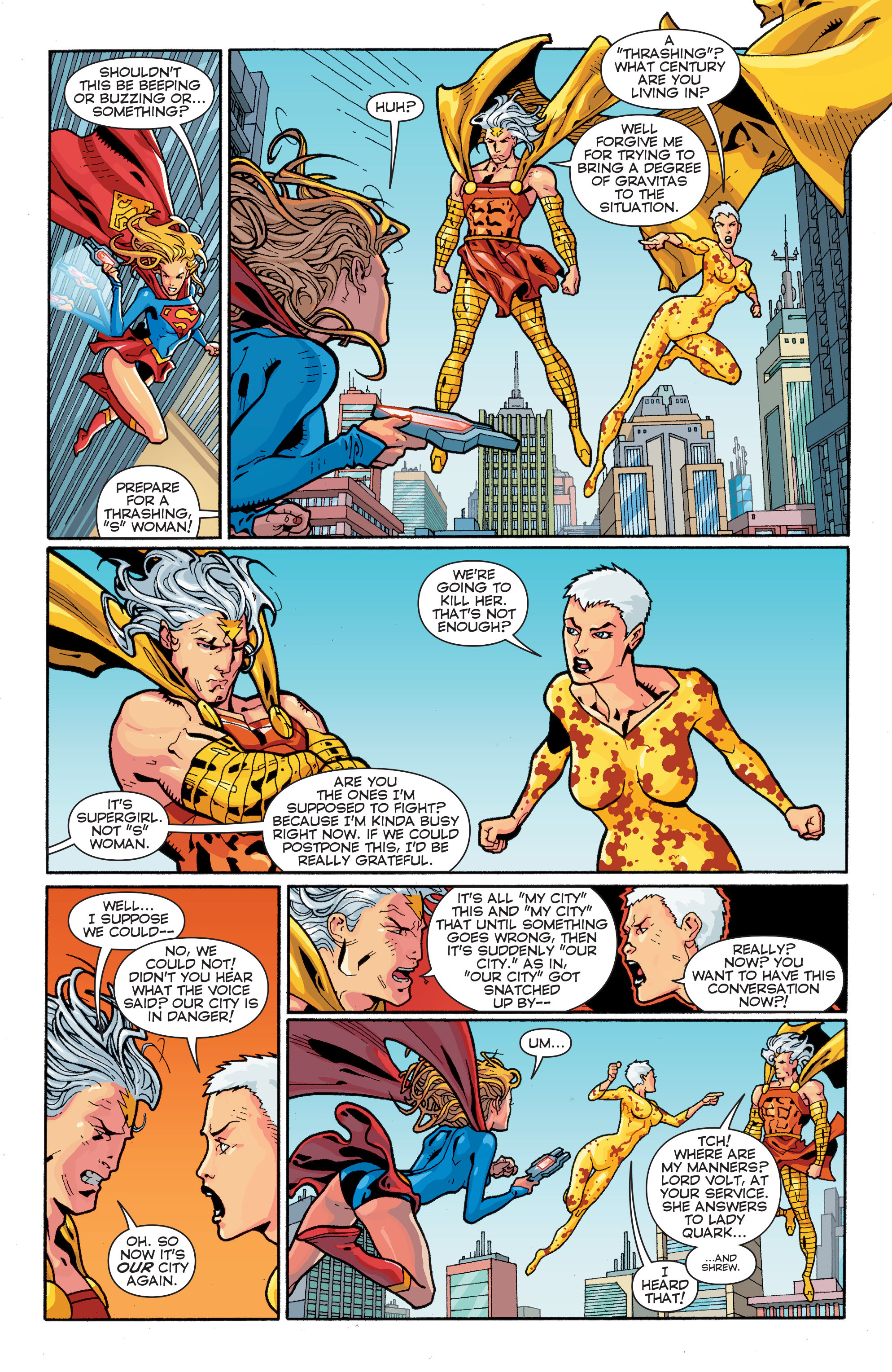 Read online Convergence Supergirl: Matrix comic -  Issue #1 - 11