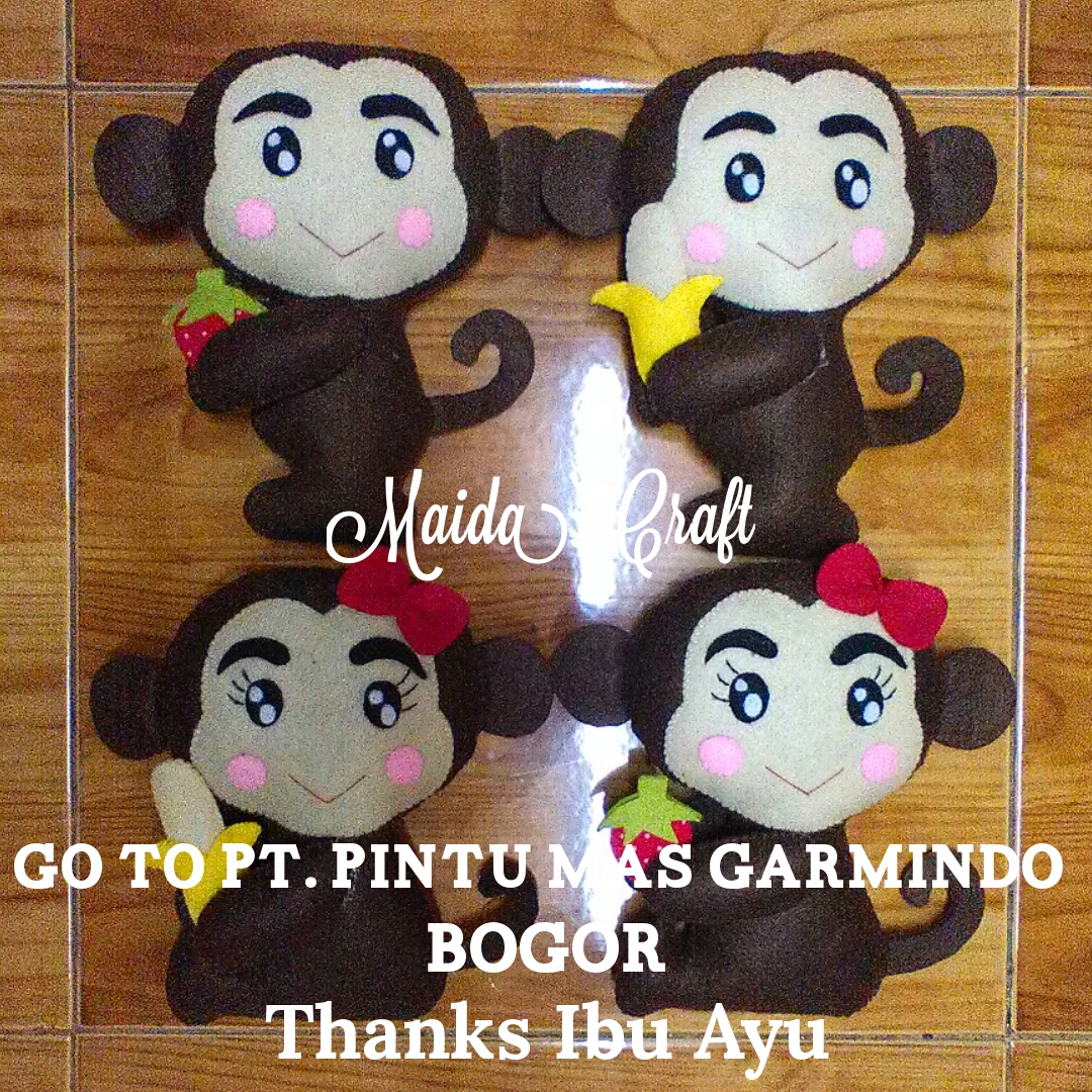 Boneka Monyet Jumbo Orderan #2 PT. Pintu Mas Garmindo 