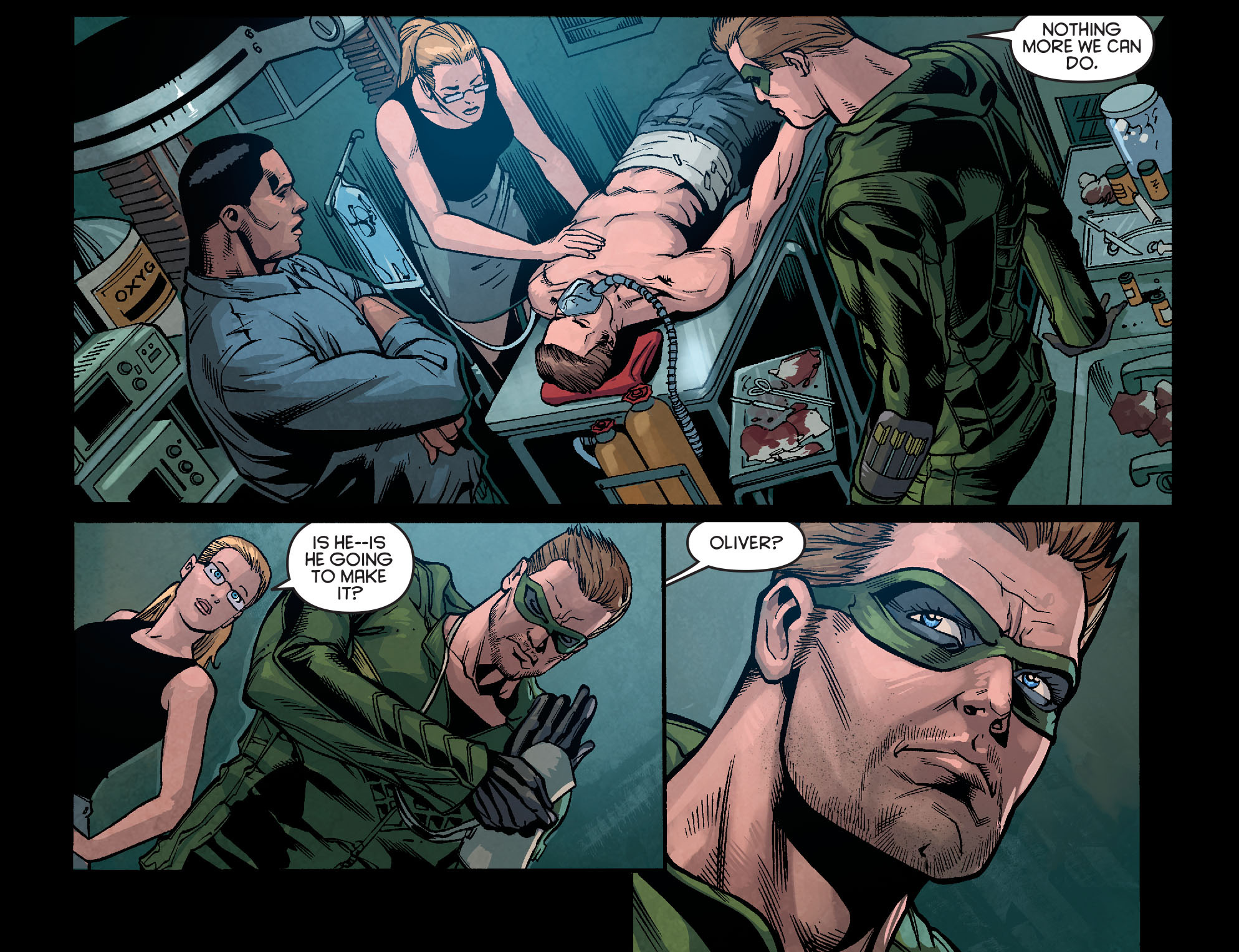 Read online Arrow: Season 2.5 [I] comic -  Issue #2 - 12