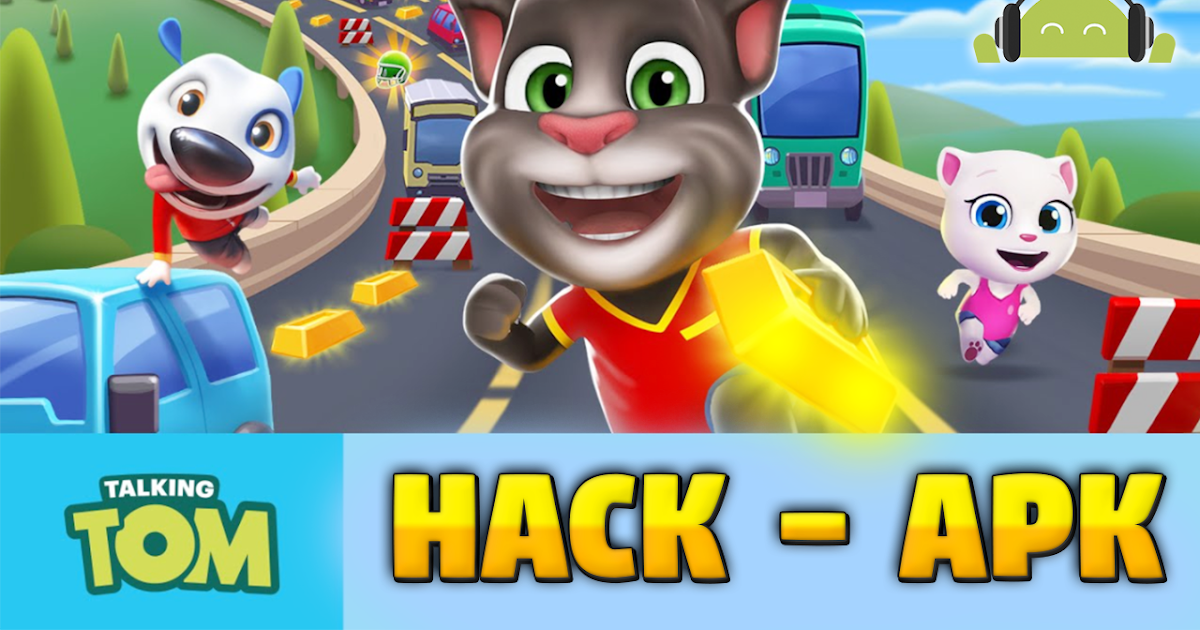 Hack Talking Tom Gold Run v2.0.1.1282 APK MOD | Oro infinito - ANDRO-GALA