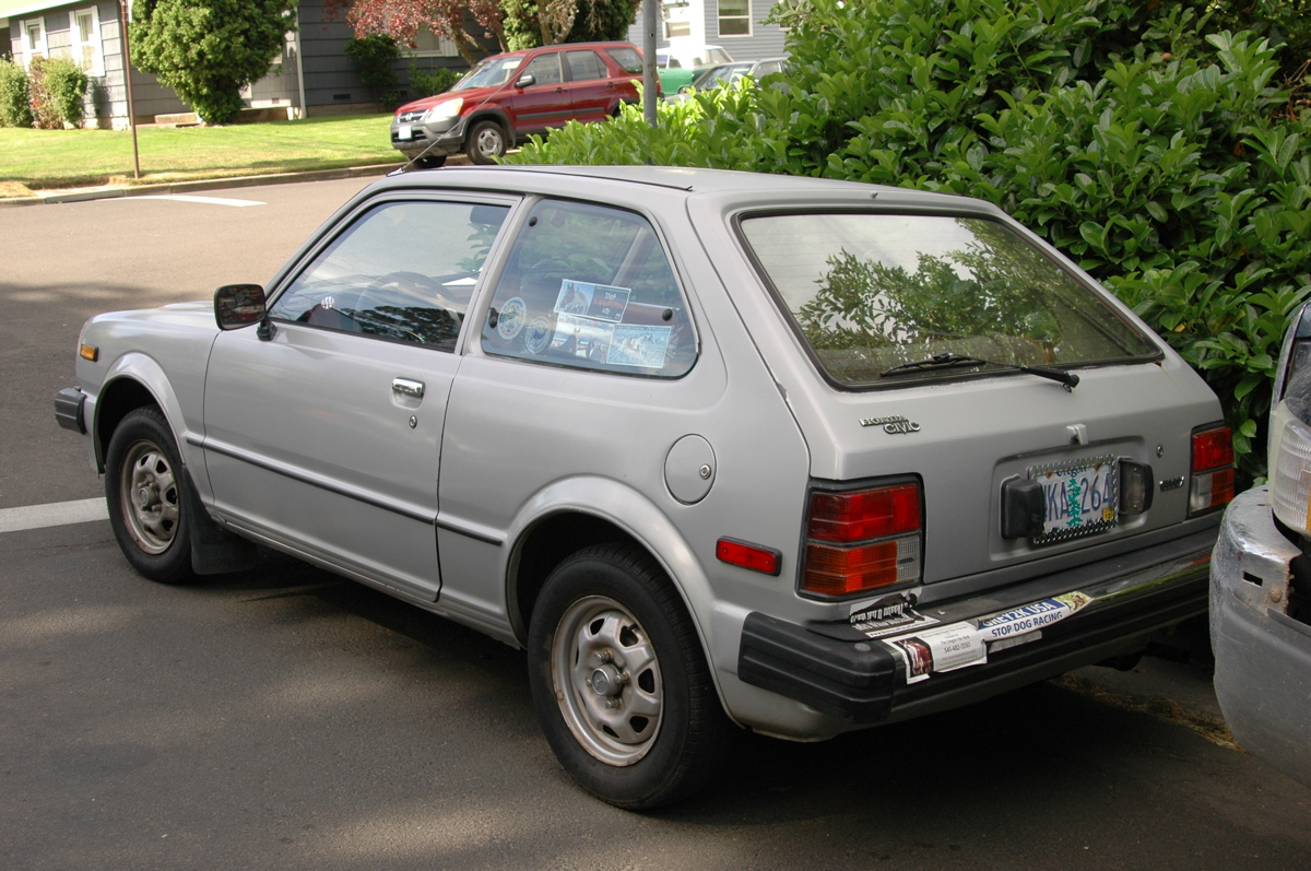 1981 Honda civic dx #1