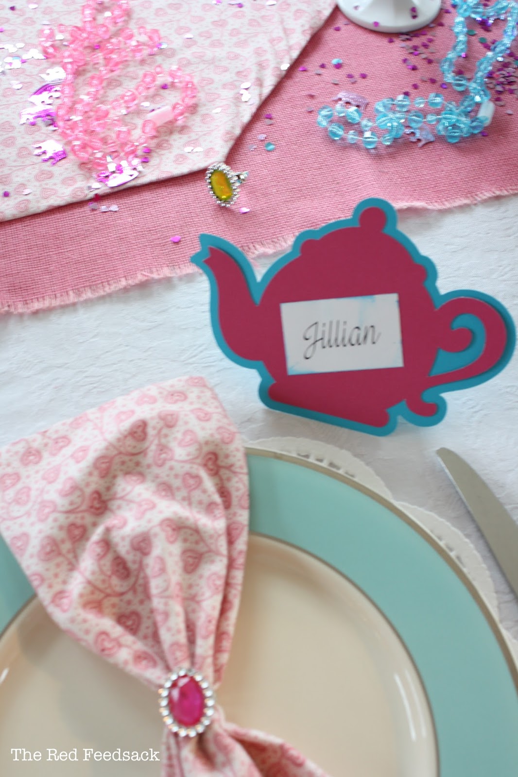 The Red Feedsack It's Spring Tea Party Time!