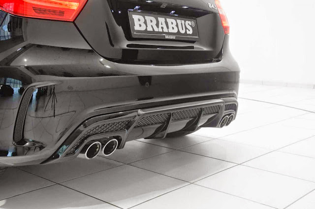 brabus a45 amg exhaust