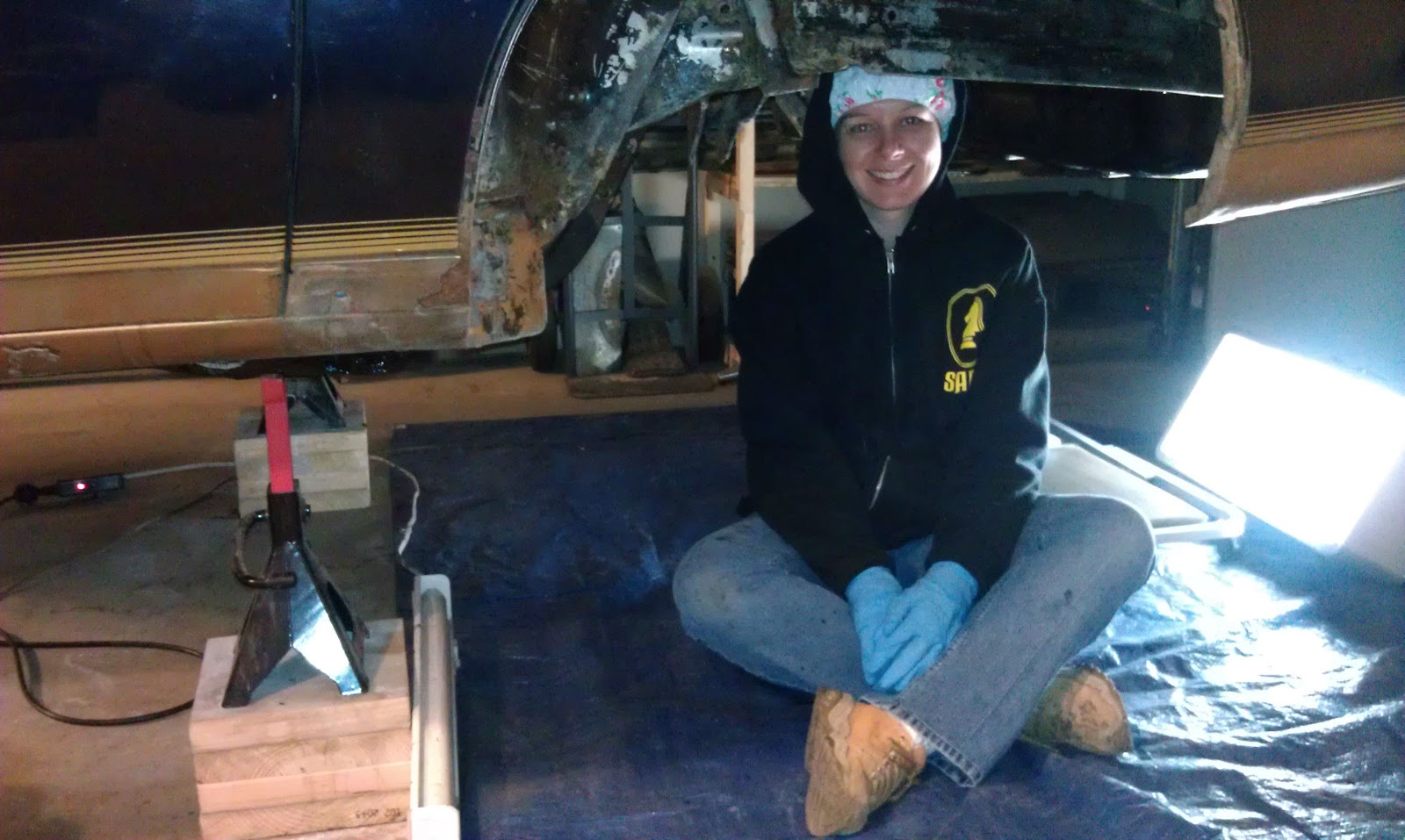 Project K.I.T.T. Almost Finished Painting The Underbody!