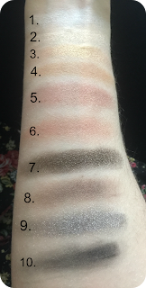 next make me beautiful perfect look eyeshadow palette swatch next make me beautiful perfect look eyeshadow palette swatch