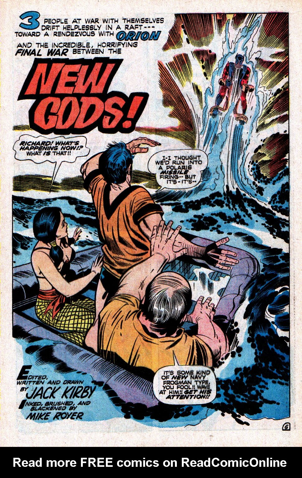 Read online The New Gods (1971) comic -  Issue #6 - 6