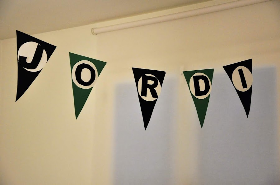 banderines fiesta futbol