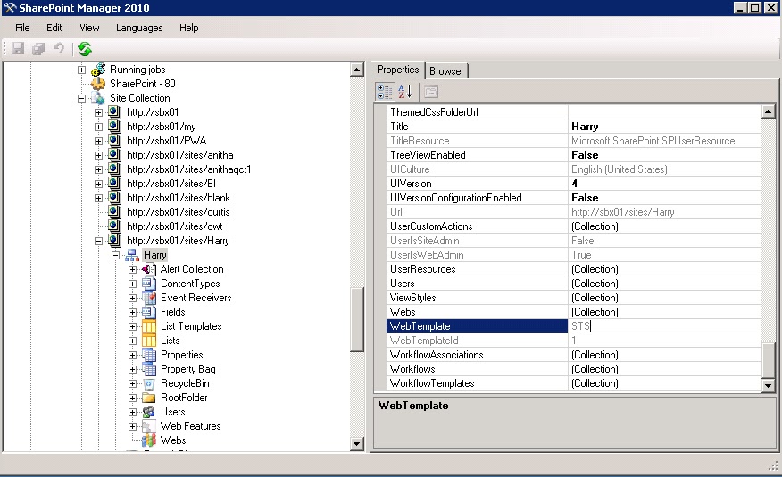SharePoint Connoisseur Different Ways To Identify What Template Is 