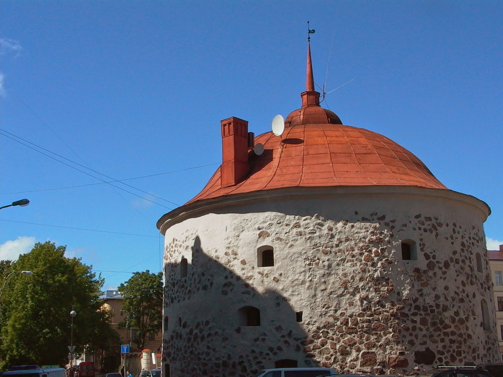 Круглая башня в выборге