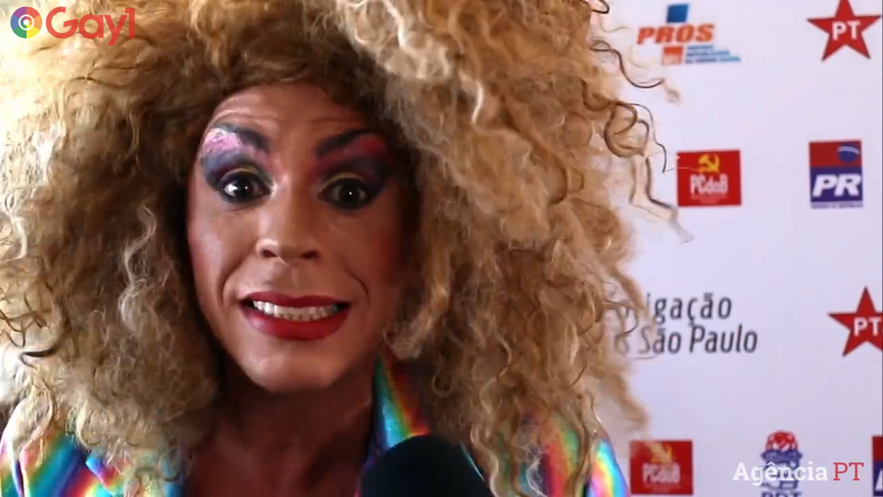 Em São Paulo, drag queen faz sucesso com o Rap da Diversidade Em São Paulo, drag queen faz sucesso com o Rap da Diversidade