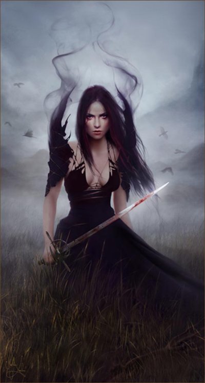 As belas ilustrações de mulheres com temas de fantasia de Mélanie Delon Melanie Delon deviantart ilustrações mulheres fantasia romantismo classicismo