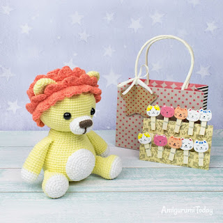 PATRON GRATIS LEON AMIGURUMI 33468