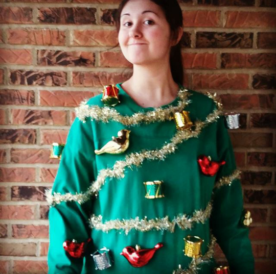 Dots & Daisies Make Your Own Ugly Christmas Sweater