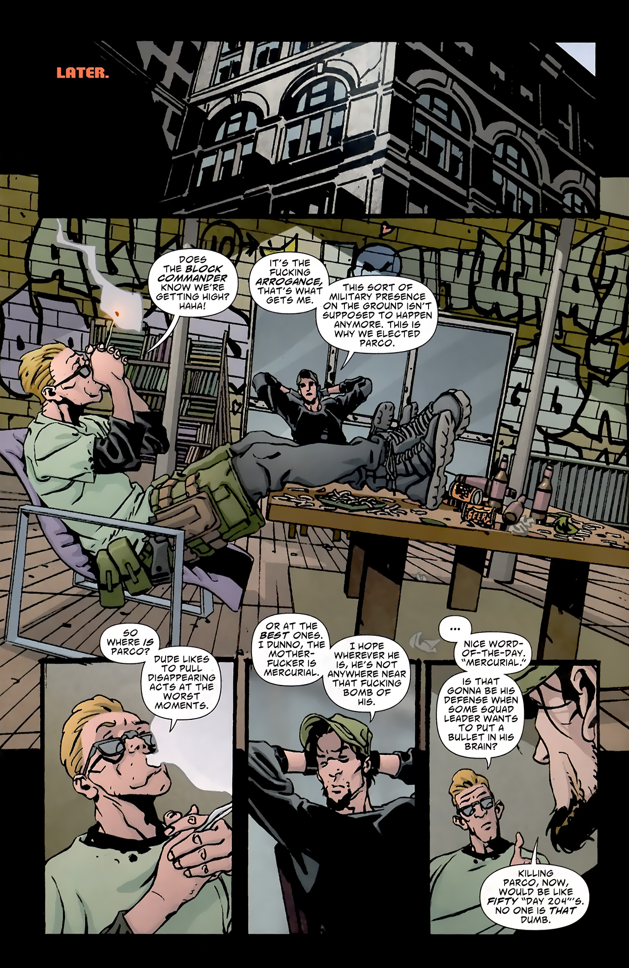 Read online DMZ (2006) comic -  Issue #48 - 6