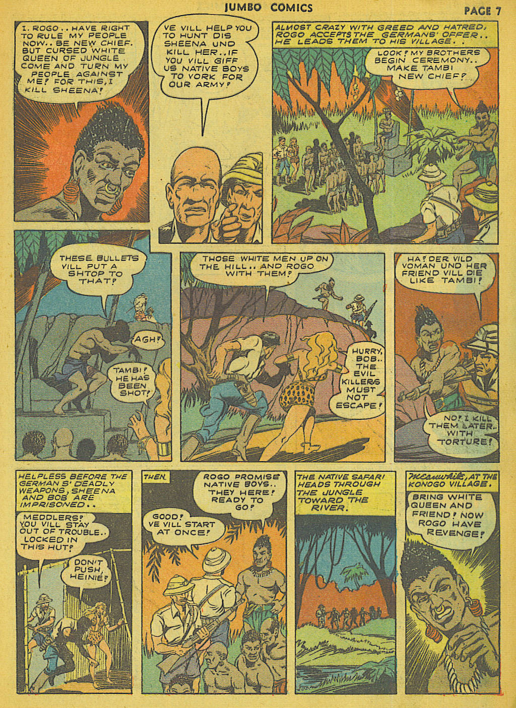 Read online Jumbo Comics comic -  Issue #49 - 9