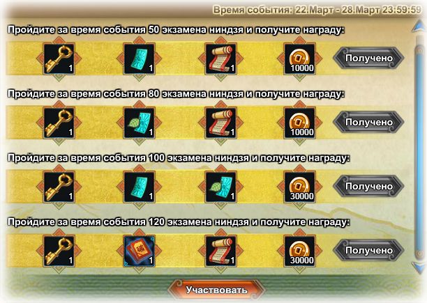 пройти испытание ниндзя