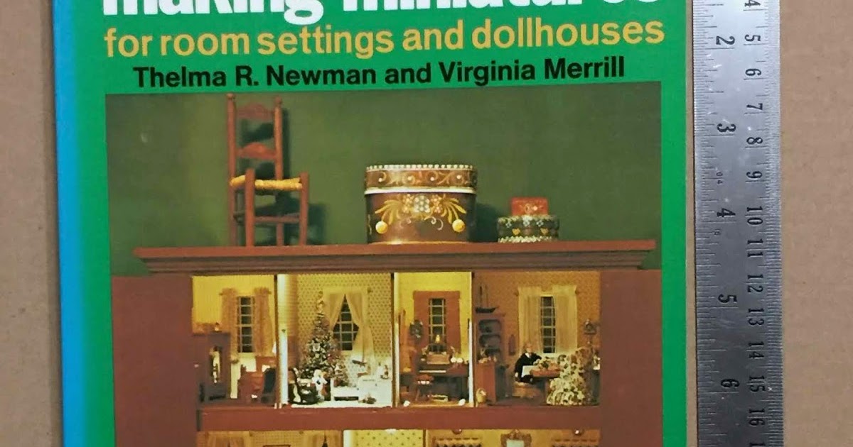Thirty books about making miniature furniture and accessories
