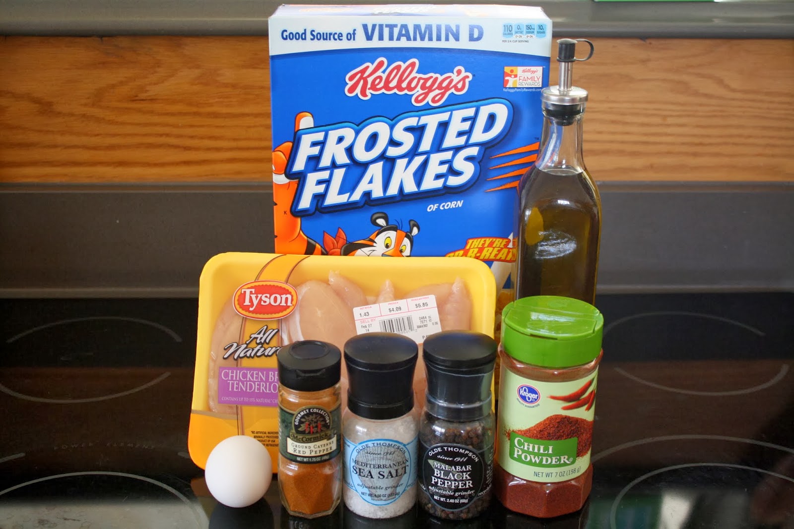Making Mama's Kitchen Frosted Flake Breaded Chicken Tenders
