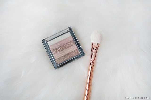 Makeup Revolution | Vivid Shimmer Brick in Radiant Review and Swatches
