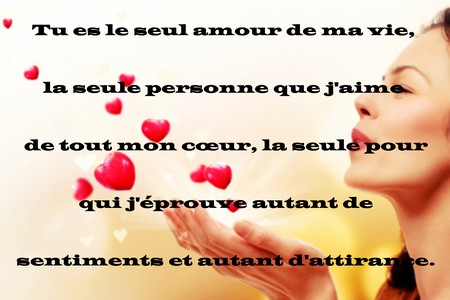 Rencontre d'amour texte