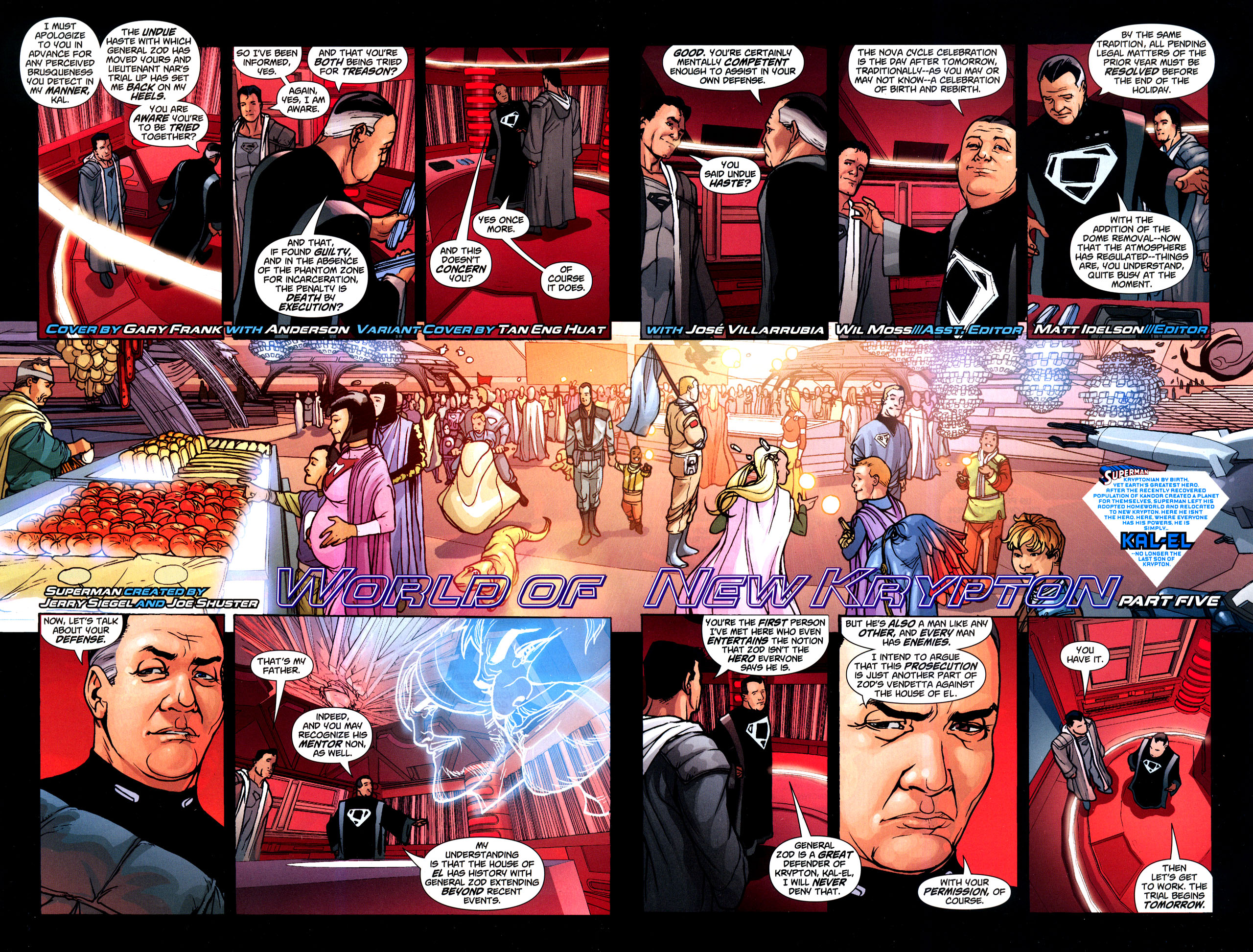 Read online Superman: World of New Krypton comic -  Issue #5 - 3