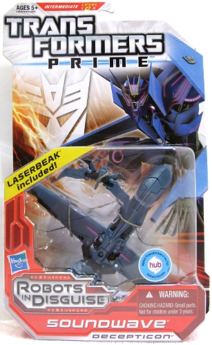 Soundwave Deluxe Class Transformers Prime Robots In Disguise Hasbro ...
