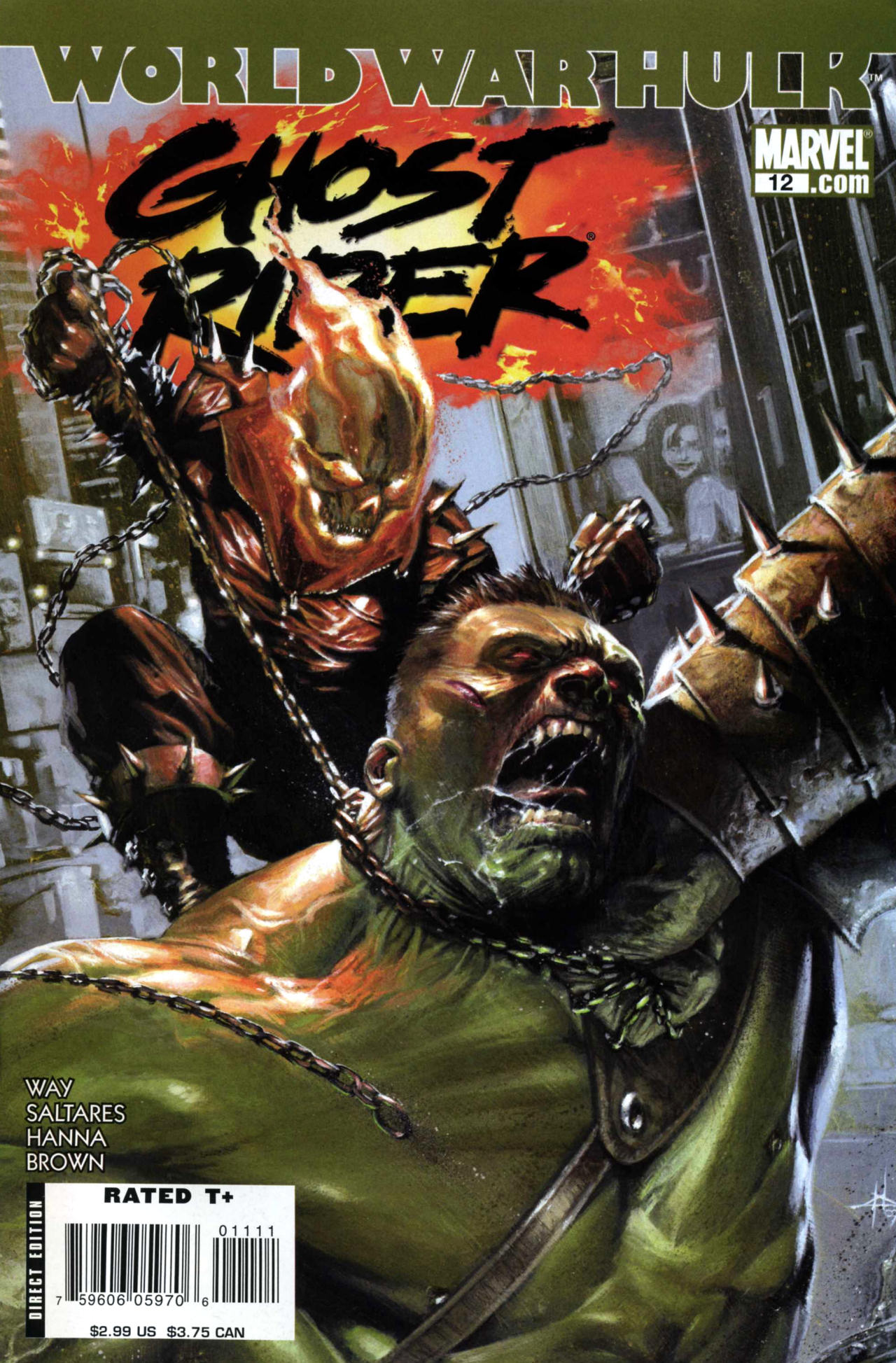 Read online Ghost Rider (2006) comic -  Issue #12 - 1