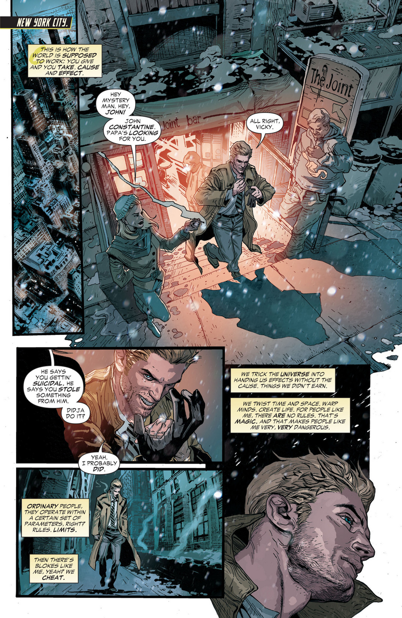 Read online Constantine comic -  Issue #1 - 2