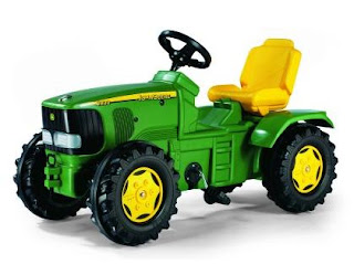 Rolly Toys John Deere skelter tractor