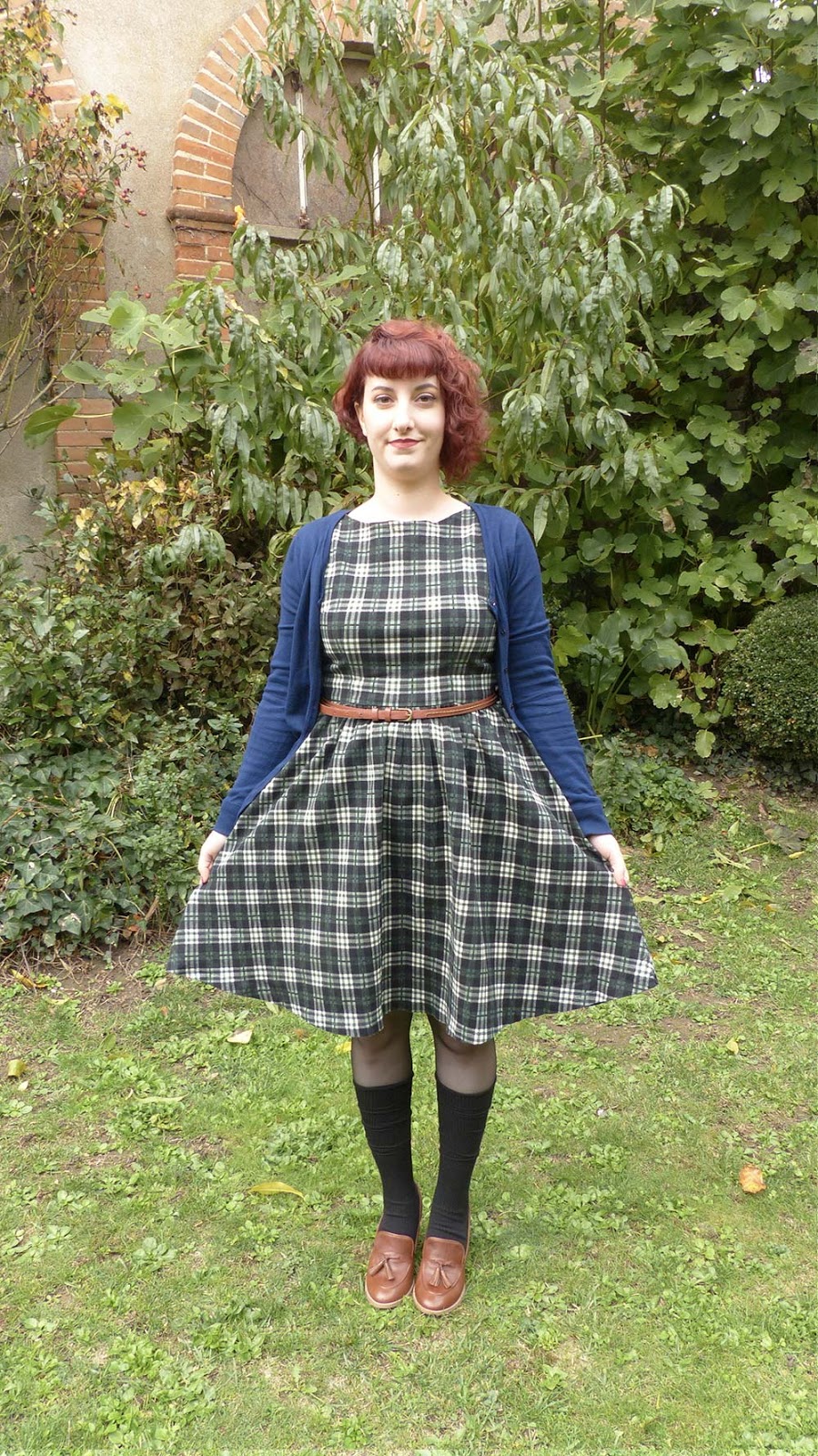 robe lindybop tartan vintage robe lindybop tartan vintage