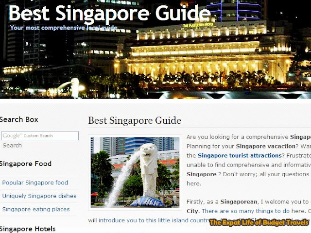 bowdywanders.com Singapore Travel Blog Philippines Photo :: Singapore :: 6 Best Online Travel Guides: Singapore