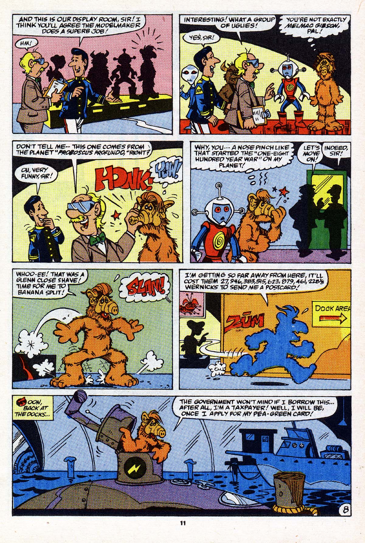 Read online ALF comic -  Issue #27 - 9