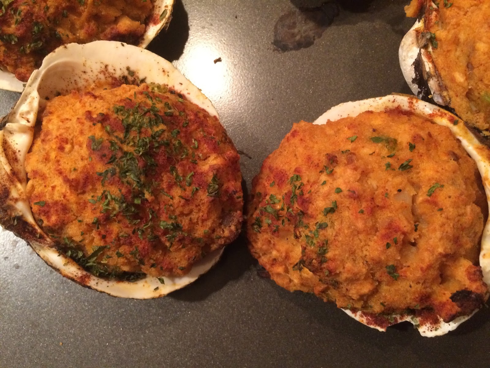 The Passionate Foodie Matlaw's Stuffed Clams A Great Summer Choice