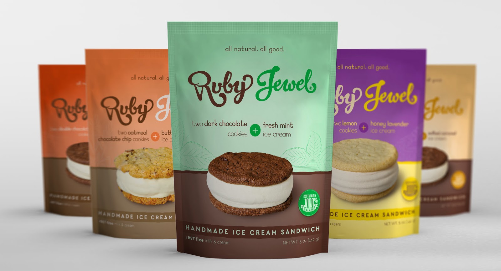 Ruby Jewel Rebrand on Packaging of the World - Creative Package Design
