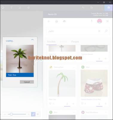 Belajar Paint 3D dan Remix 3D di Windows 10