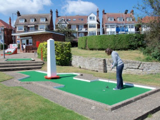 Arnold Palmer Crazy Golf course in Skegness, Lincolnshire