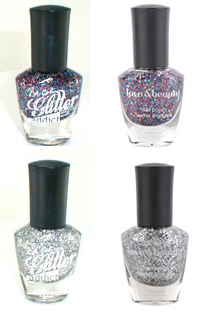Bunny Nails: Forever 21 Love & Beauty and L.A. Girl Glitter Addict Dupe ...