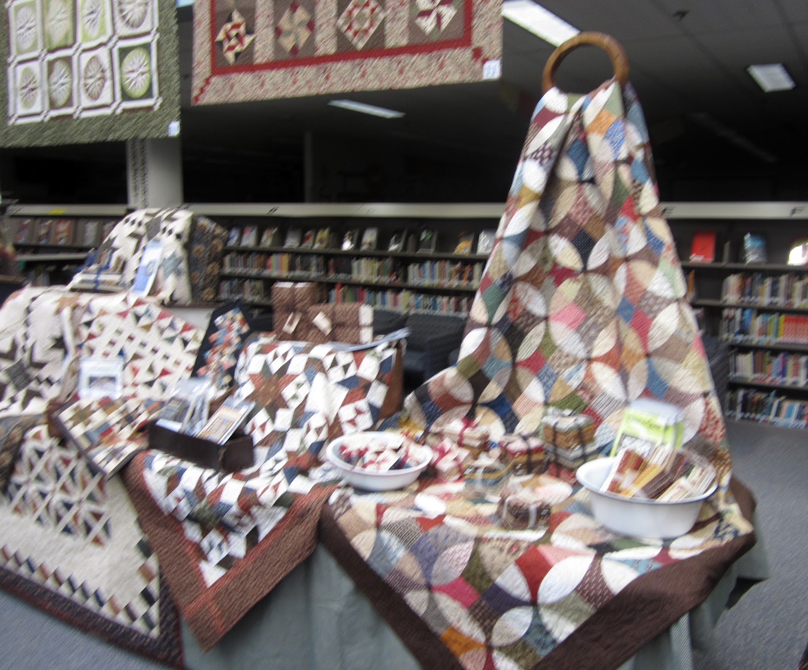 Fabric Town Eagan High School's Quilt Show.