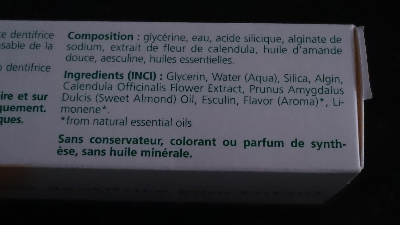 *papoti.papota31 Un Dentifrice SANS Triclosan, SANS Sodium Lauryl Sulfate et SANS Dioxyde de