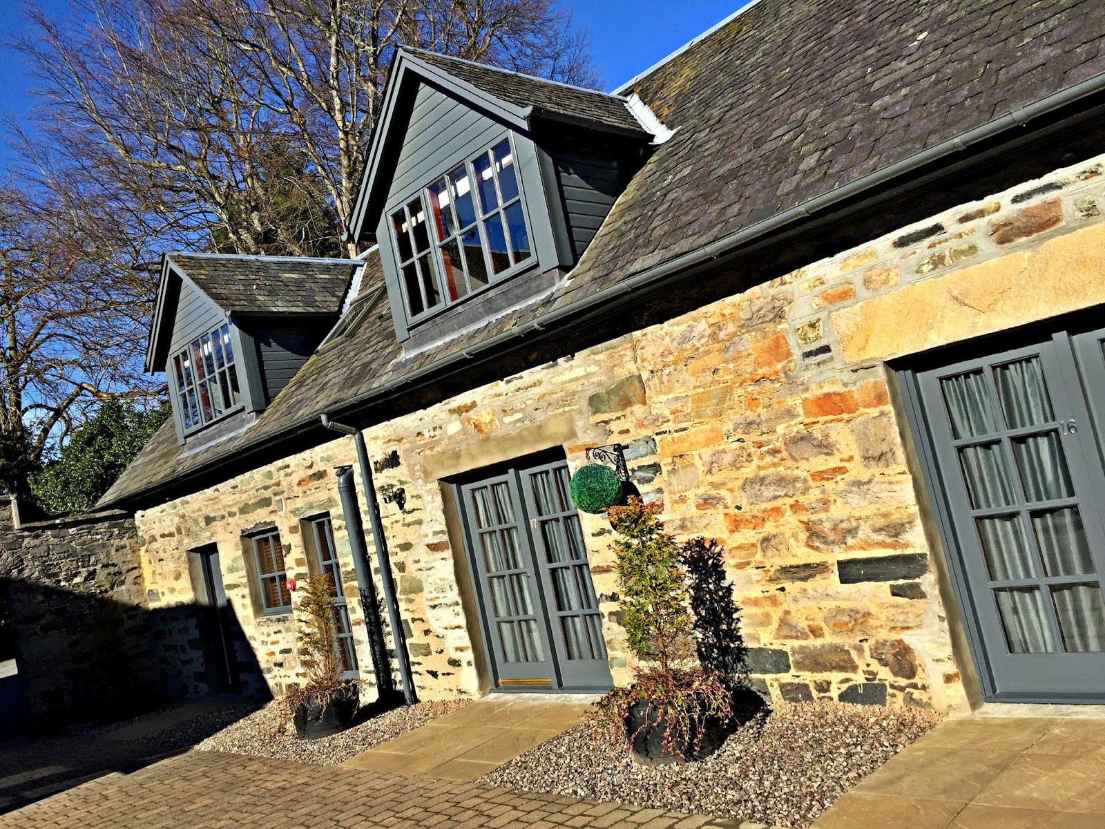 Craigatin House and Courtyard Pitlochry Scotland
