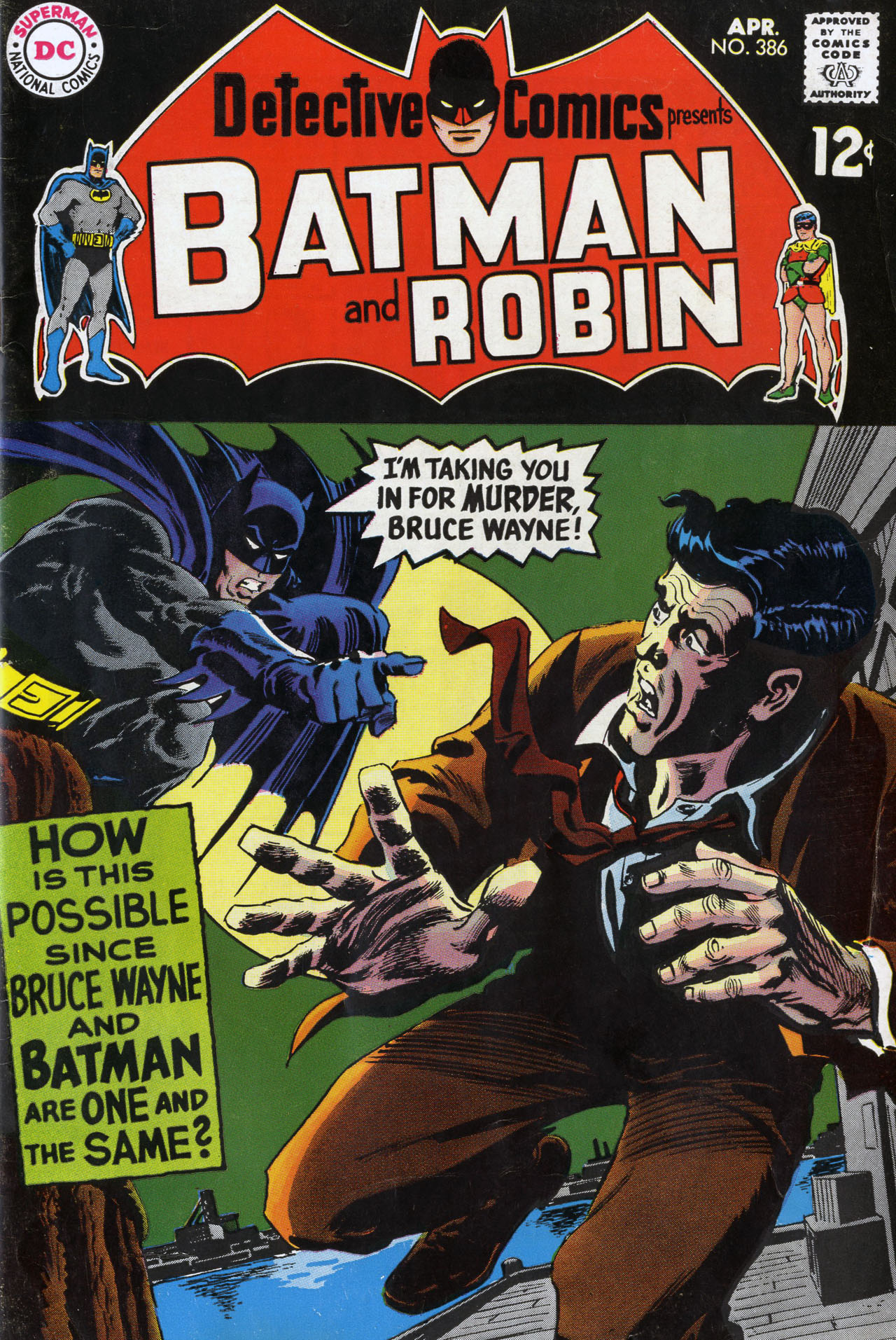 Read online Detective Comics (1937) comic -  Issue #386 - 1