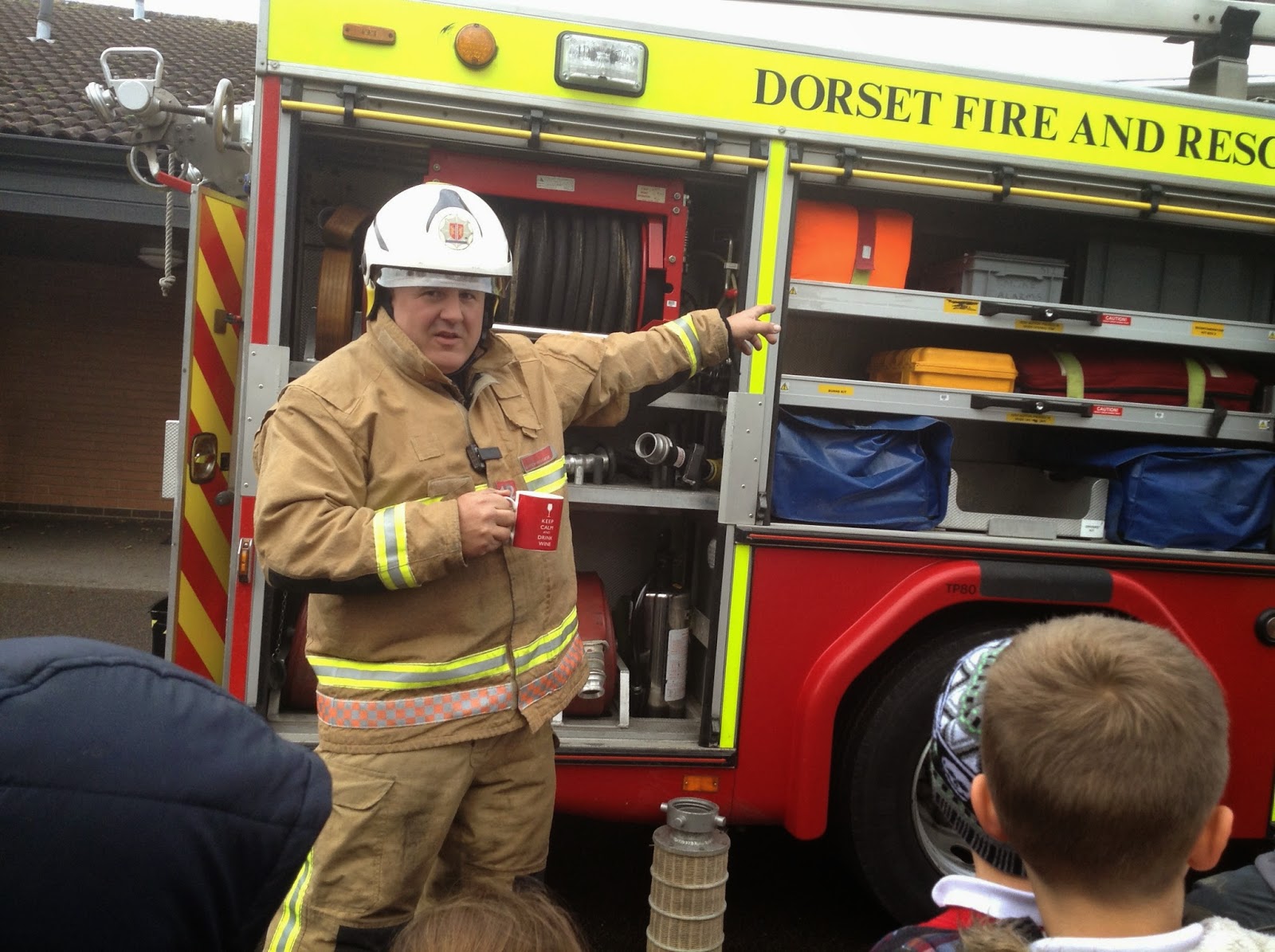 SPS Year 2 Visit from Dorset Fire and Rescue Service