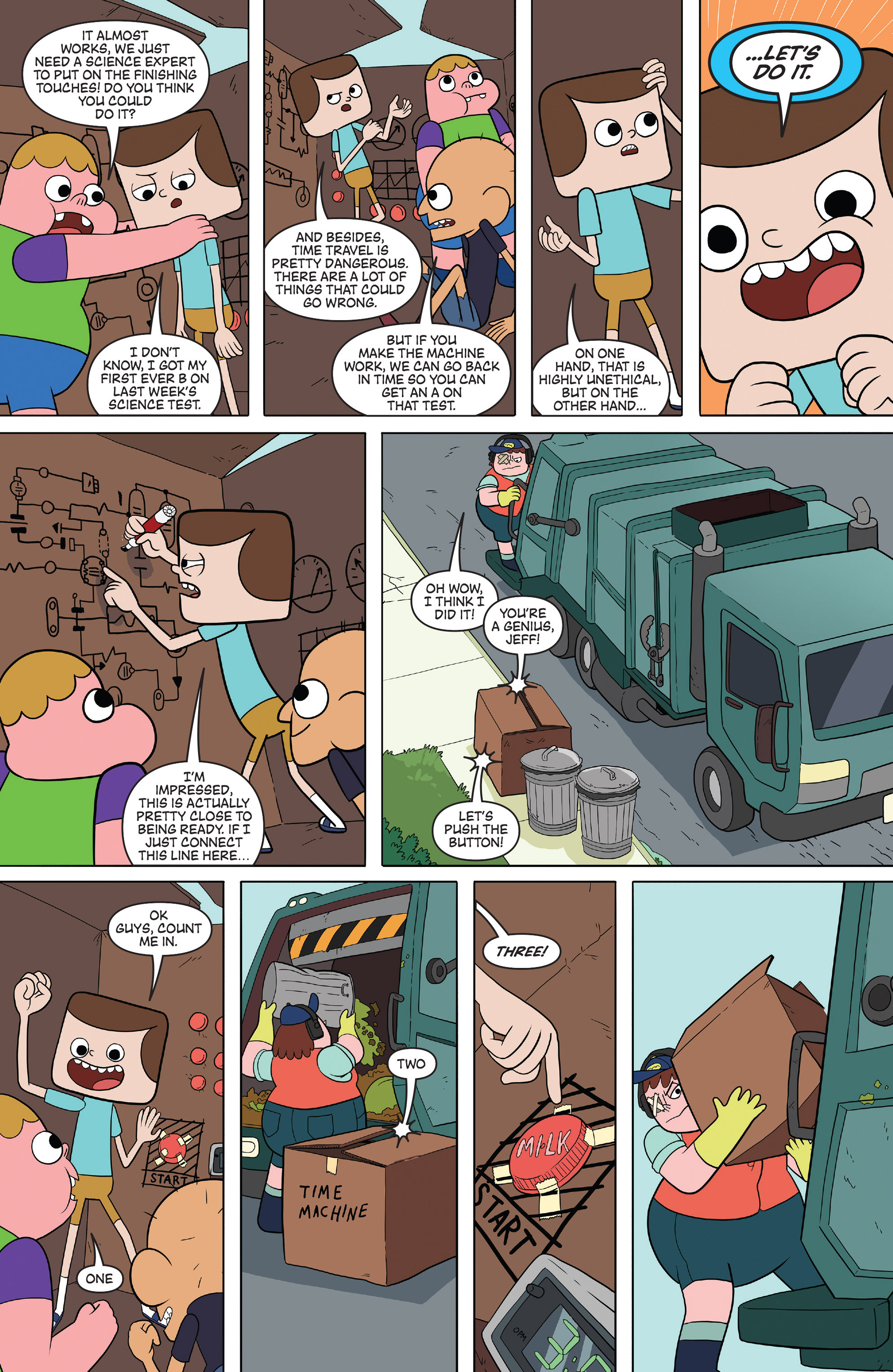 Read online Clarence comic -  Issue #4 - 7