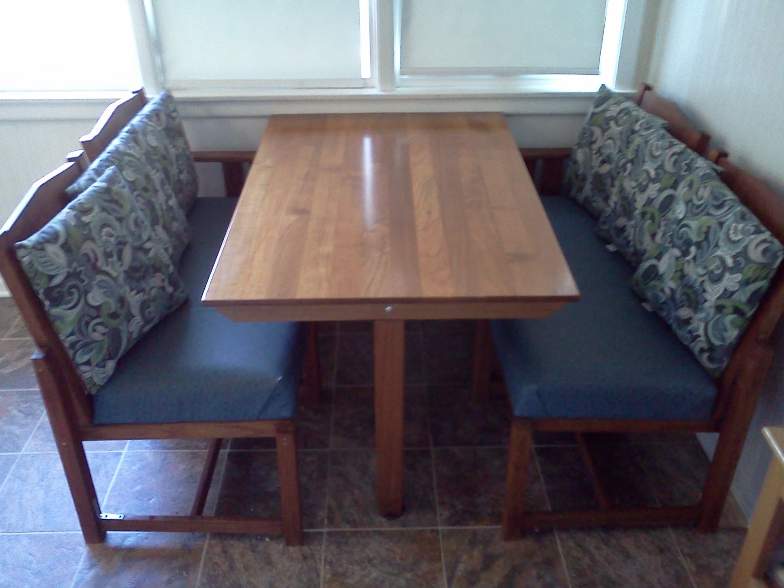 Making A Life Our Teak Breakfast Booth Another Trash to Treasure Story