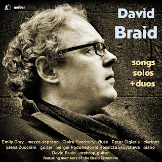 David Braid - songs, solos and duets - metier