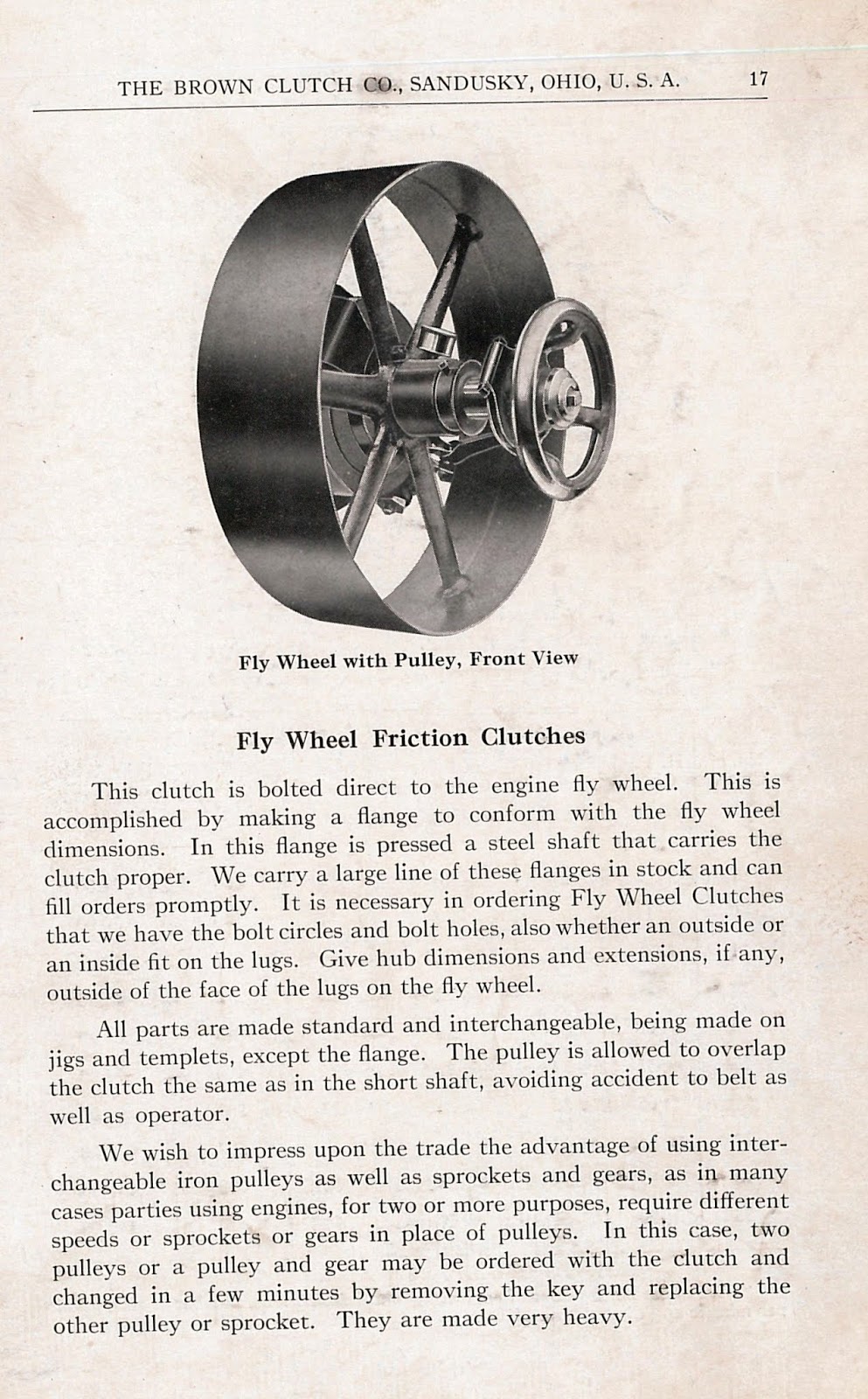 Sandusky History Brown Clutch Company and Brown Industries