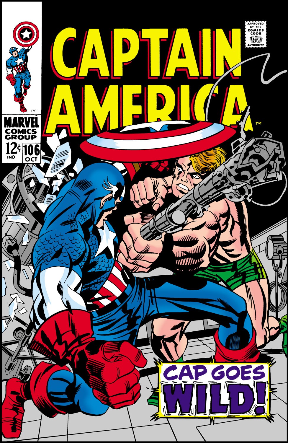 Captain America (1968) Issue #106 #20 - English 1