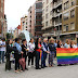 Medio centenar de personas apoya la “diversidad e identidad sexual” en el Día del Orgullo LGTBI